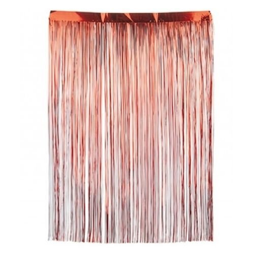 Red Angel Hair Lametta Christmas Decor 38cm x 50cm