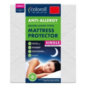 Coloroll Anti-Allergy Mattress Protector Single