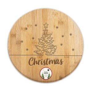 Christmas Home Festive Serving Board 30ml Assorted Designs