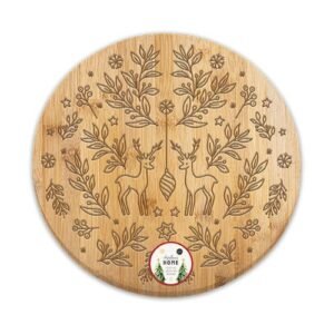 Christmas Home Festive Serving Board 30ml Assorted Designs