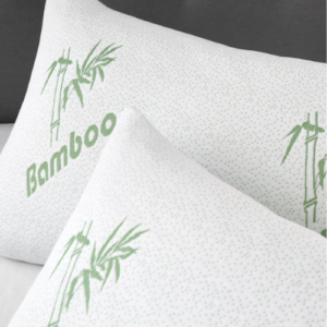 Bamboo Grey Memory Foam Pillow Orthopaedic Support & Breathable Comfort