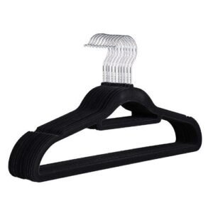 Laundry Essentials Velvet Hangers 10 Pk
