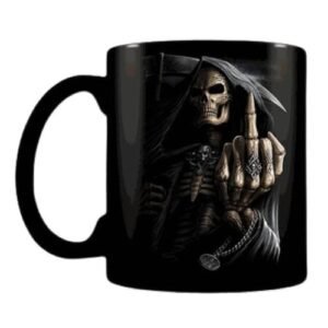 Bone Finger Heat Changing Mug 315ml
