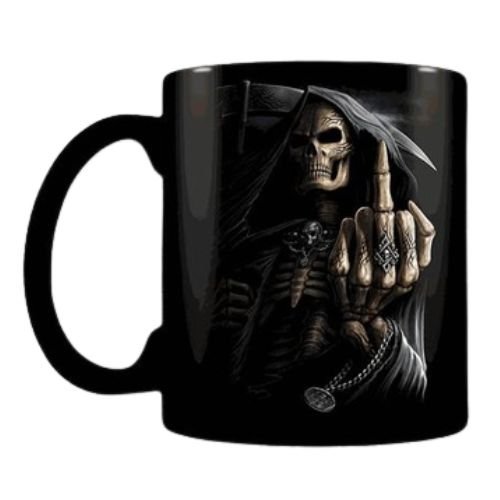 Bone Finger Heat Changing Mug 315ml