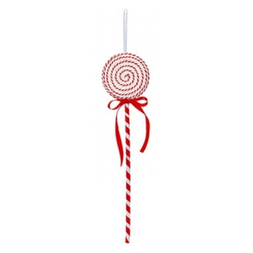 Candy Cane Lollipop Christmas Decoration 37cm