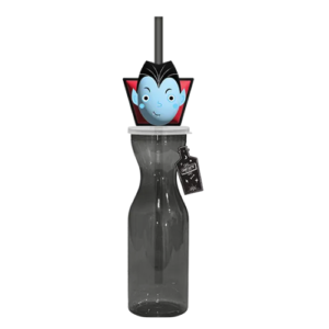 Halloween Character Drinking Bottle with Straw 500ml