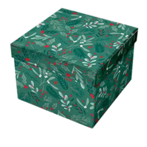 Printed Christmas Gift Box Set 3 Pack Assorted Designs