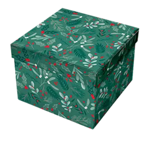 Printed Christmas Gift Box Set 3 Pack Assorted Designs