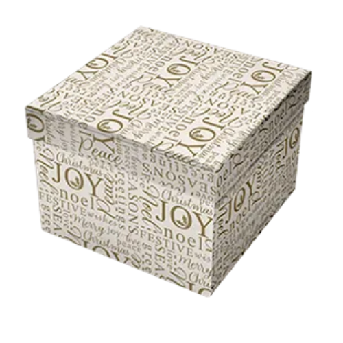 Printed Christmas Gift Box Set 3 Pack Assorted Designs