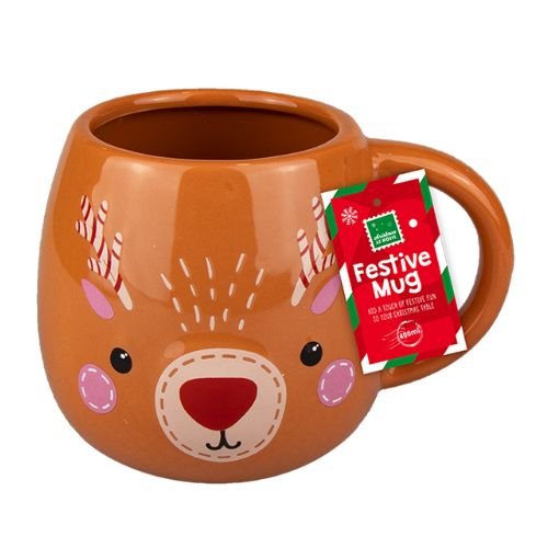 Christmas Character Mug 400ml Assorted Styles