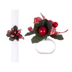 Harvey & Mason Red Berry Napkin Ring