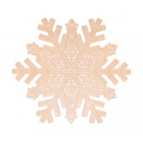 Harvey & Mason Gold Snowflake Placemats Set of 2