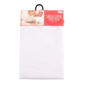 Christmas Tablecloths 132cm x 183cm Snowflake Design Assorted Colours