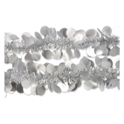Round Christmas Tinsel Assorted Colours 2M