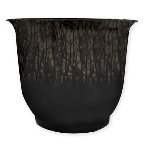 For The Love Of Gardening Colour Drop Planter 30cm — Black & Grey