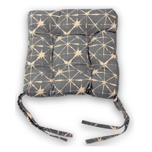 Acid Light Denim Wash Star Seat Cushion Pad 40cm