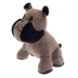 Country Club Bulldog Plush Door Stop