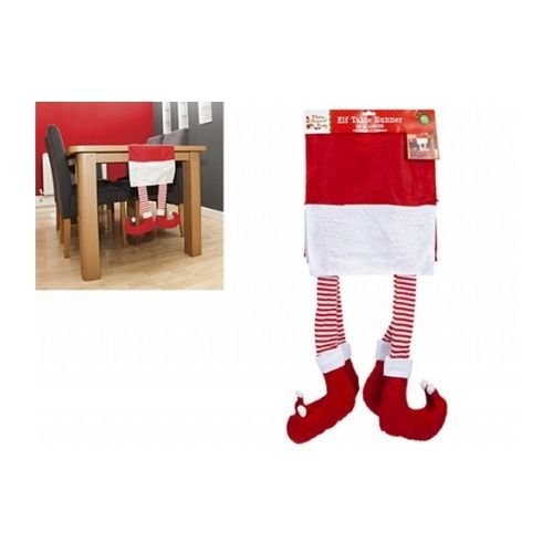 Elves Behavin’ Badly Elf Table Runner