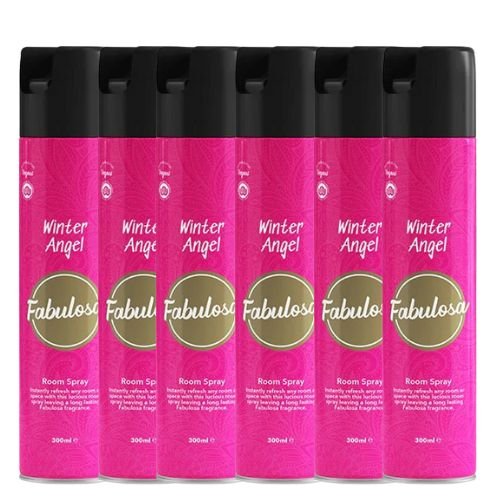 Fabulosa Winter Angel Room Spray 300ml 6 Pack