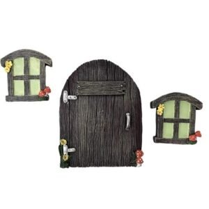 Fairy Garden Door And Windows Ornaments