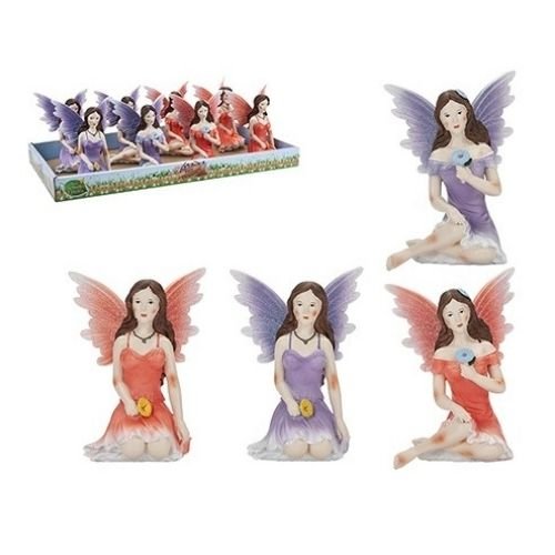 Fairy With Glitter Wings Garden Accessory Assorted Styles