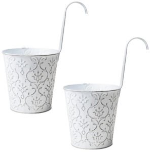 Floral Over Fence Plant Pot 14.5cm Assorted Packs