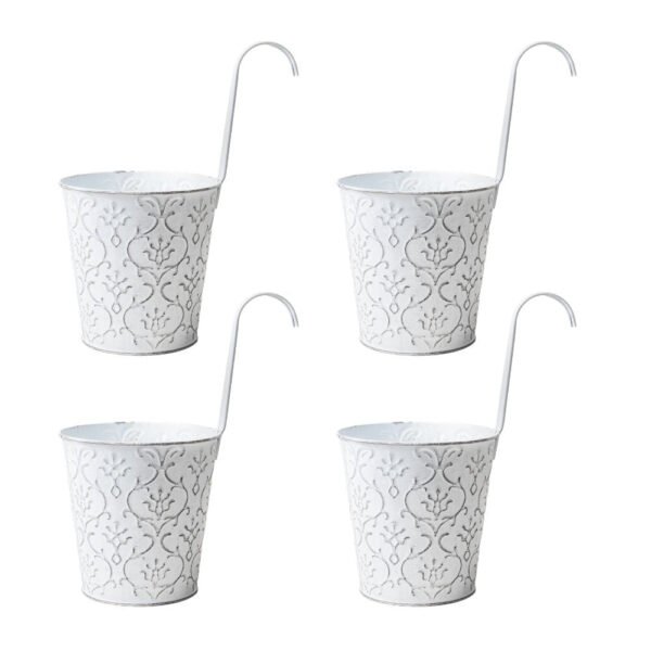 Floral Over Fence Plant Pot 14.5cm — Pack of 4
