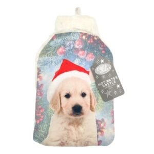 Fluffy Animal Hot Water Bottle - Assorted Designs