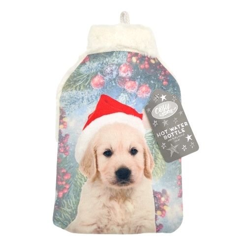 Fluffy Animal Hot Water Bottle – Assorted Designs