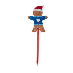 Christmas Festive Designs Gingerbread Man Design Pen Assorted