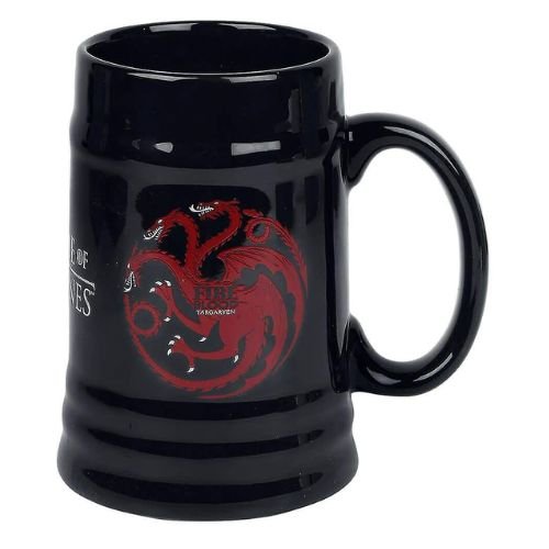 Game Of Thrones House Targaryen Ceramic Stein Mug 595ml