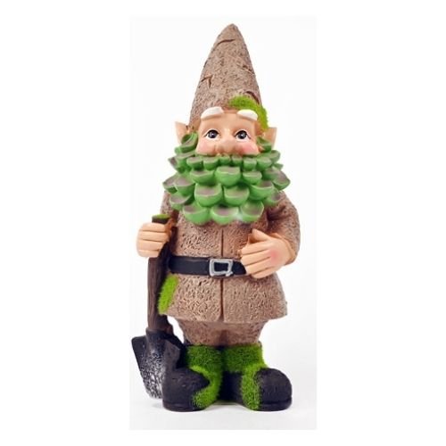 Large Bearded Grass Garden Gnome H26cm