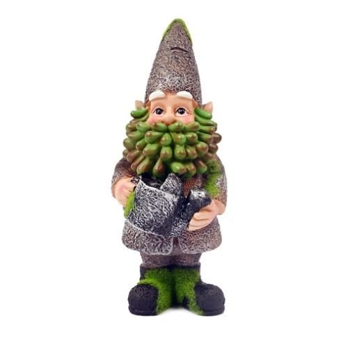 Large Bearded Grass Garden Gnome H26cm