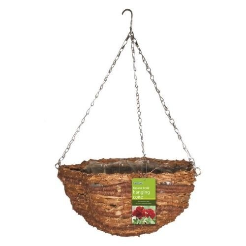 Gardman Scalloped Hanging Planter Basket 35cm