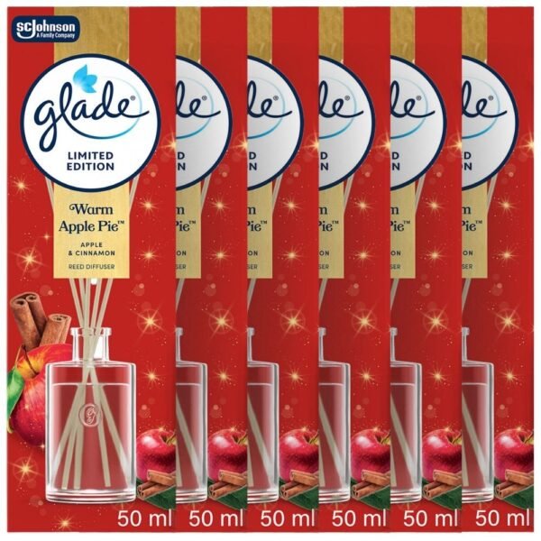 Glade Reed Diffuser Warm Apple Pie 50ml Assorted Packs