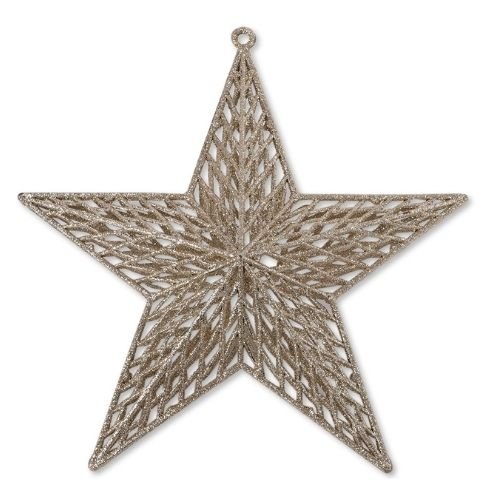 Christmas Jumbo Star Decoration Assorted Colours
