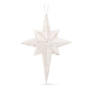 Hanging Star Christmas Decoration Assorted Colours