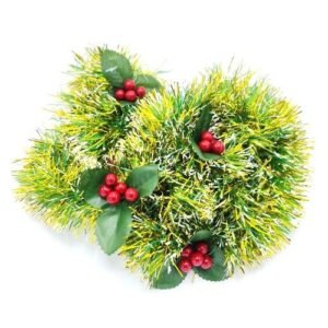 Christmas Snow Tipped Berry Garland 2 Metre Assorted Colours