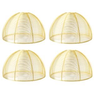 Gold Dome Metal Lampshade Assorted Packs