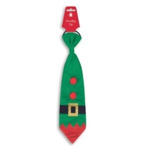 Christmas Character Novelty Long Tie Assorted Designs