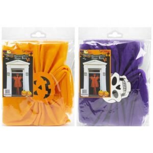 Halloween Decorative Door Bow Assorted Colours