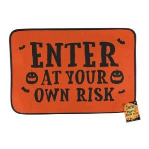 Halloween Printed Door Mat Assorted Styles 60x40cm