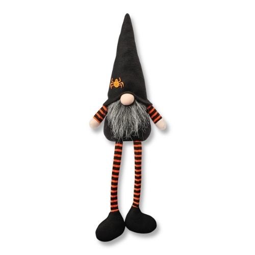 Black Hat Spooky Spider Halloween Medium Gonk With Legs 56cm