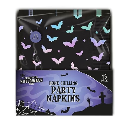 Halloween Holographic Napkins 20pk