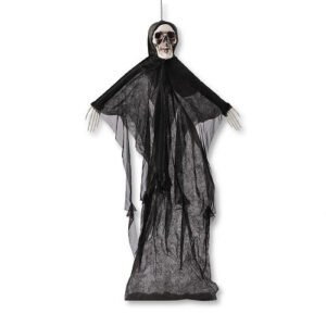 Halloween Hooded Floating Skeleton L36in
