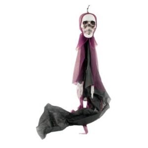 Halloween Hooded Floating Skeleton L36in