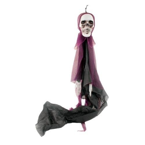 Halloween Hooded Floating Skeleton L36in