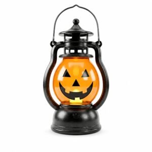 Halloween LED Pumpkin Lantern 12cm