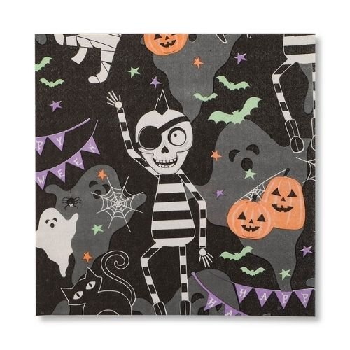 Bonez Halloween Napkins 20 Pack
