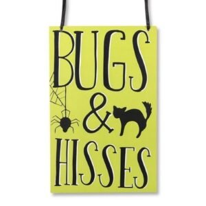 Bugs & Hisses Halloween Decorative Board